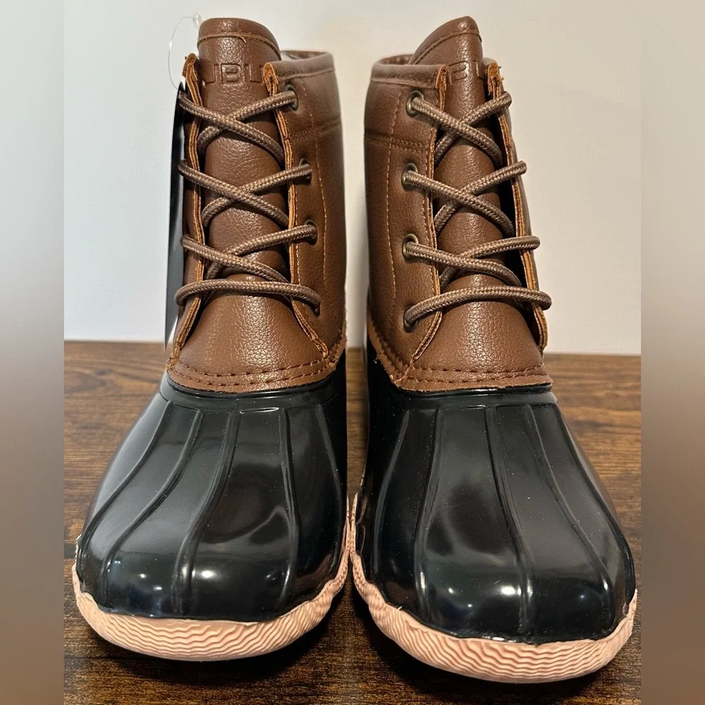 JBU By Jambu Big Kids Maplewood Waterproof Duck Boots NWT Size Big Kids 4